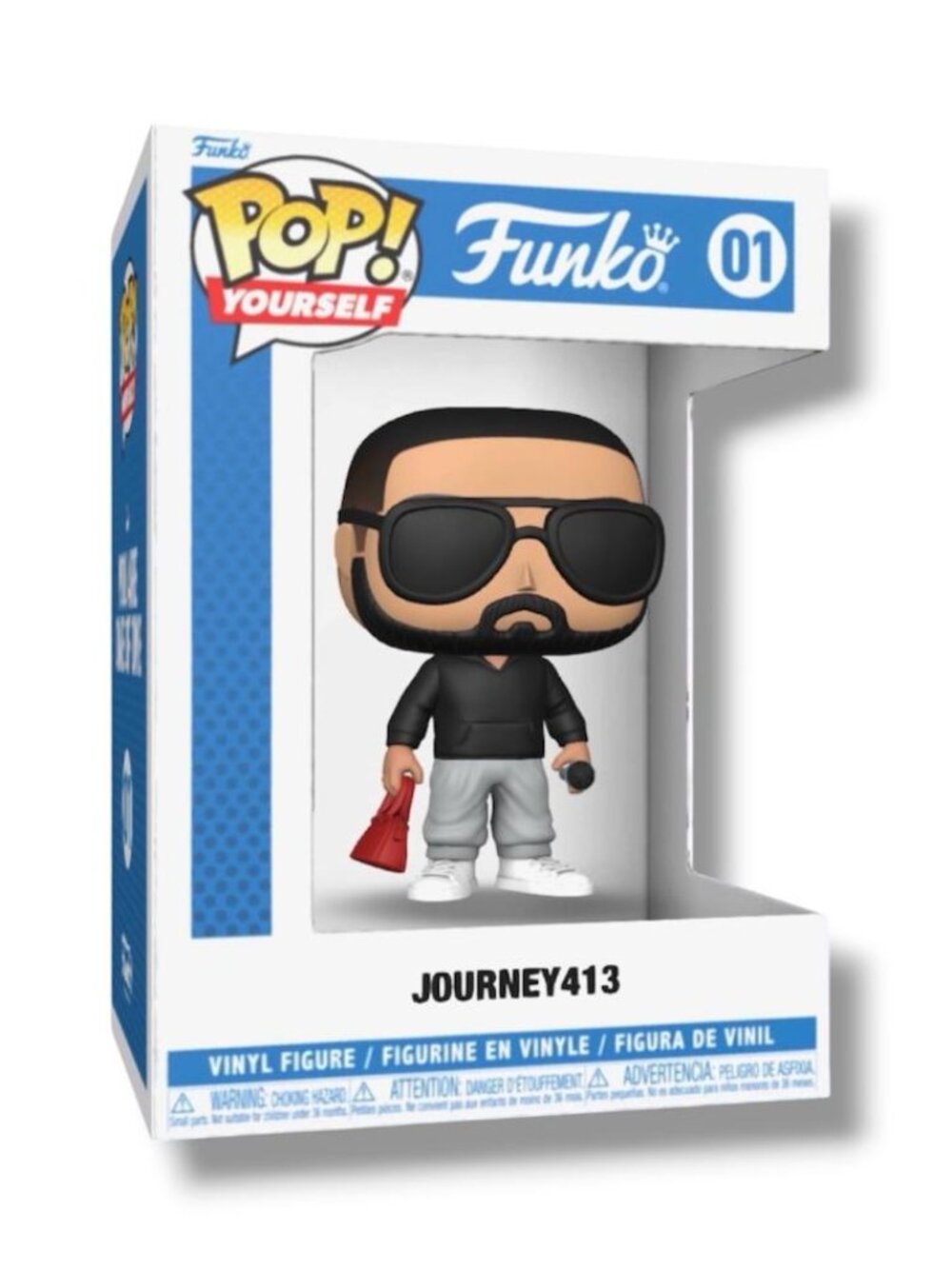NEW - FUNK POP - JOURNEY 413 LIMITED EDITION FACTORY SEALED 01 AUTOGRAPHED